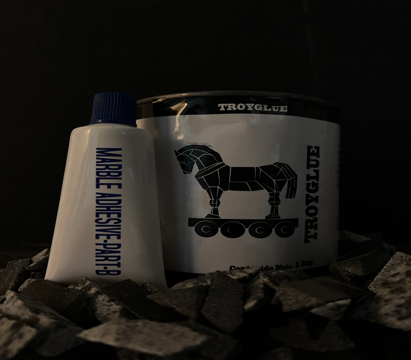 Resina Transparente marca TROYGLUE